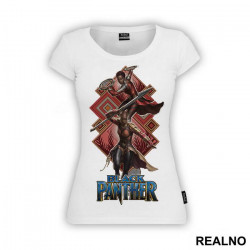 Nakia And Okoye - Black Panther - Majica
