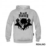 Black And Red Logo - Black Panther - Duks