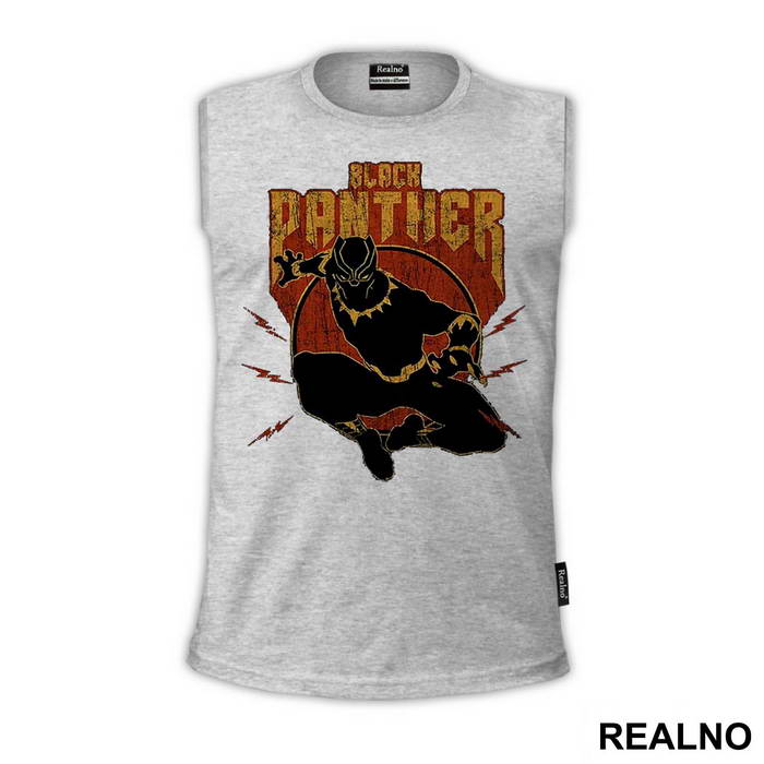 Red And Yellow - Black Panther - Majica