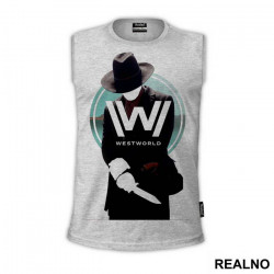 Man In Black And A Knife - Westworld - Majica