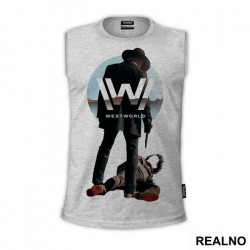 Man In Black And A Gun - Westworld - Majica