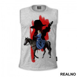 Man In Black And Dolores - Westworld - Majica