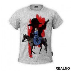 Man In Black And Dolores - Westworld - Majica