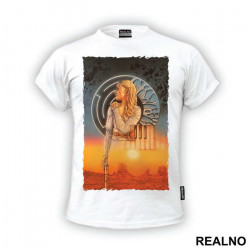 Dolores - Sunset And A Gun - Westworld - Majica