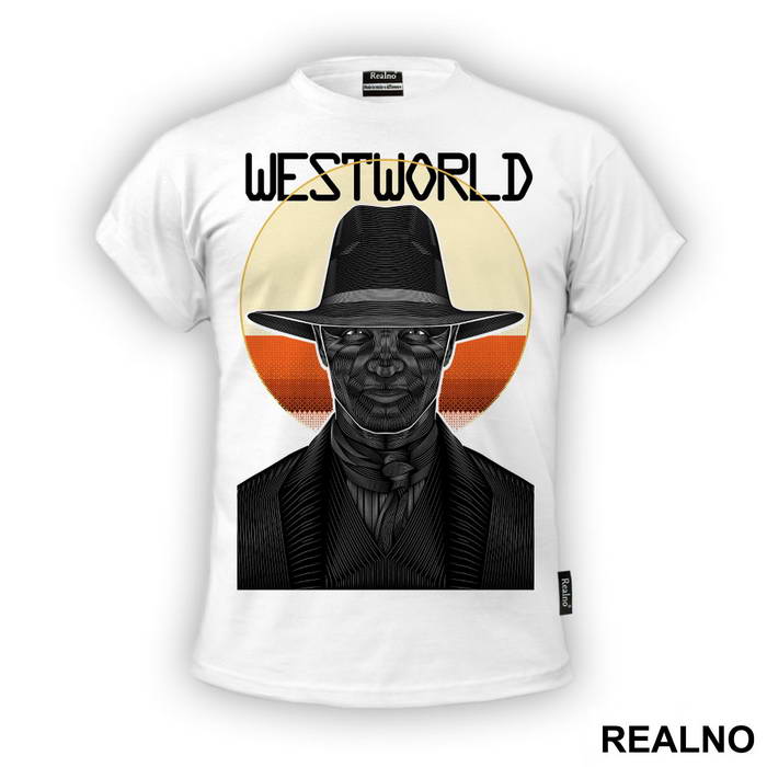 Man In Black - Lines - Westworld - Majica