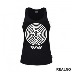 The Maze And Logo - Westworld - Majica