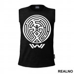 The Maze And Logo - Westworld - Majica