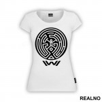 The Maze And Logo - Westworld - Majica