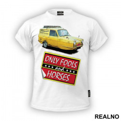 Del Boy's Yellow Three-wheeled Van - Only Fools And Horses - Mućke - Majica