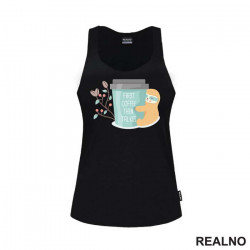 First Coffee Then Talkee - Kafa - Majica