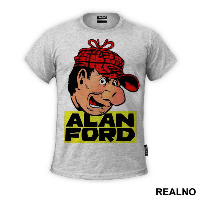 Bob Rock And Logo - Alan Ford - Majica