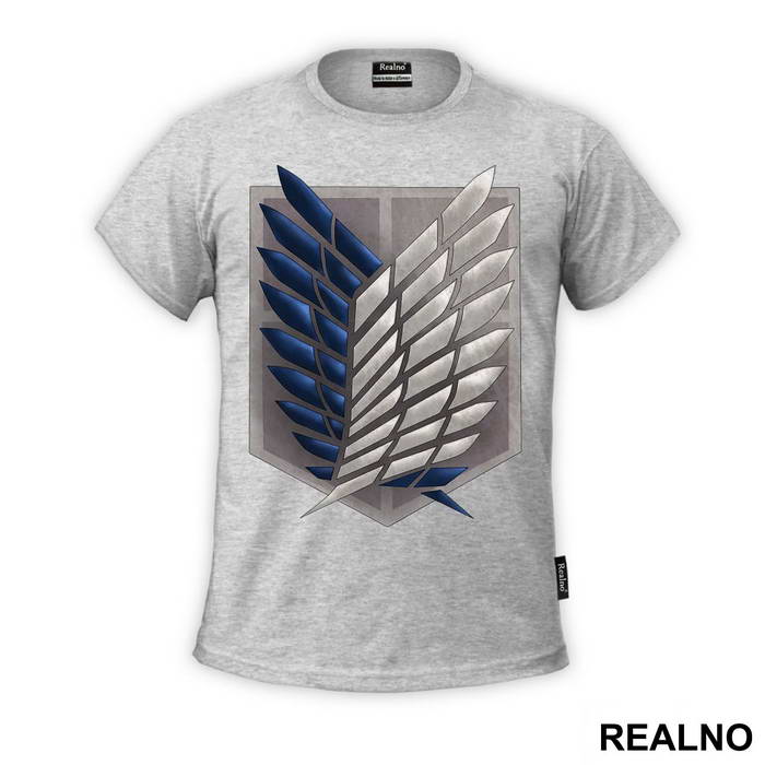 Wings of Freedom - Colors - Attack on Titan - AOT - Majica
