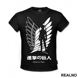 Wings of Freedom - Shadow - Attack on Titan - AOT - Majica