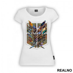 Wings of Freedom - Whole Squad - Attack on Titan - AOT - Majica