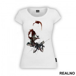 Levi Ackerman - Flying- Attack on Titan - AOT - Majica