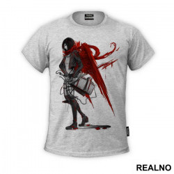 Mikasa Ackerman And Red Wings - Attack on Titan - AOT - Majica