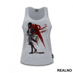 Mikasa Ackerman And Red Wings - Attack on Titan - AOT - Majica