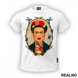 I never paint dreams or nightmares. I paint my own reality - Frida Kahlo - Majica I never paint dreams or nightmares. I paint my own reality - Frida Kahlo - Majica