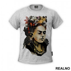 The only thing I know is that I paint because I need to, and I paint whatever passes through my head without any other consideration - Frida Kahlo - Majica The only thing I know is that I paint because I need to, and I paint whatever passes through my head without any other consideration - Frida Kahlo - Majica