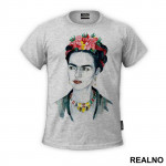 I think that little by little I'll be able to solve my problems and survive - Frida Kahlo - Majica