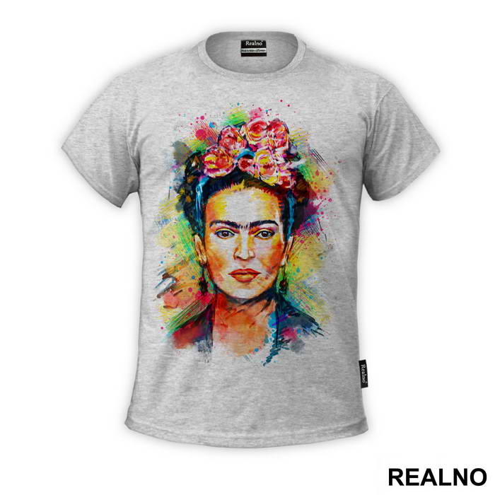 My painting carries with it the message of pain - Frida Kahlo - Majica