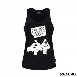 Batman And Robin - Del Boy And Rodney - Black - Only Fools And Horses - Mućke - Majica