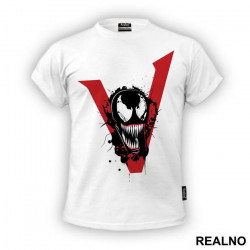 OUTLET - Bela dečija majica veličine 6 - Venom OUTLET - Bela dečija majica veličine 6 - Venom