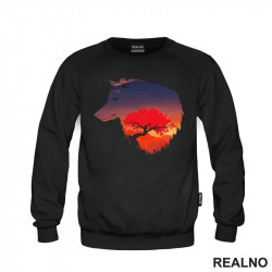 Wolf Portrait Color Painting - Vuk - Životinje - Duks