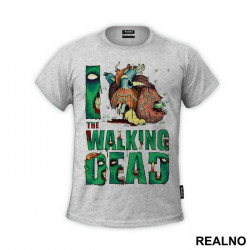 Drawing - The Walking Dead - Majica