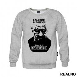 I Am Not In Danger, I'm The Danger, Black And White - Breaking Bad - Duks I Am Not In Danger, I'm The Danger, Black And White - Breaking Bad - Duks