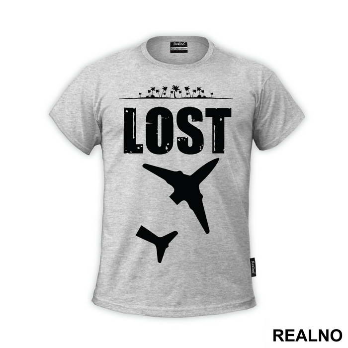 Plane Crash - Lost - Majica