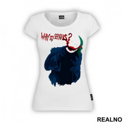 Why So Serious? Blue Jacket - Joker - Majica Why So Serious? Blue Jacket - Joker - Majica