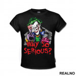 Why So Serious? Card - Joker - Majica
