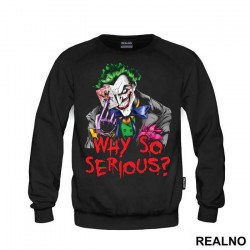 Why So Serious? Card - Joker - Duks Why So Serious? Card - Joker - Duks