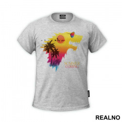 Summer Is Coming - Vivid Dire Wolf Sigil - Game Of Thrones - GOT - Majica