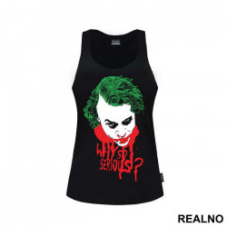 Why So Serious? Green And Red - Joker - Majica Why So Serious? Green And Red - Joker - Majica