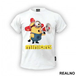 Siren And Megaphone - Minions - Majica Siren And Megaphone - Minions - Majica