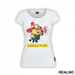 Siren And Megaphone - Minions - Majica Siren And Megaphone - Minions - Majica