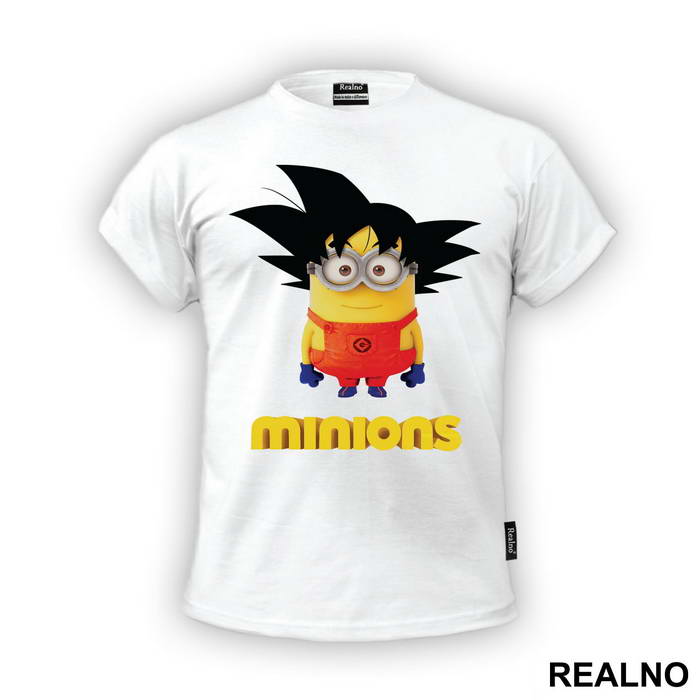 Goku - Minions - Majica