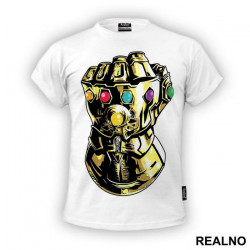 The Infinity Gauntlet - Gold - Thanos - Majica The Infinity Gauntlet - Gold - Thanos - Majica