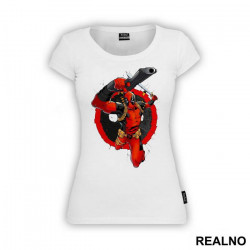 I'm just excited for my first day of superhero school - Deadpool - Majica