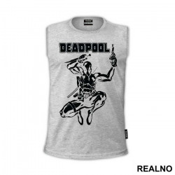 Did you ever hear about the one legged man in the ass kicking competition? - Deadpool - Majica