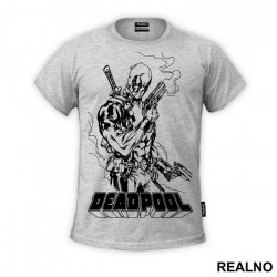 Let's dance...and by dance I mean kill each other - Deadpool - Majica