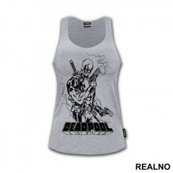 Let's dance...and by dance I mean kill each other - Deadpool - Majica