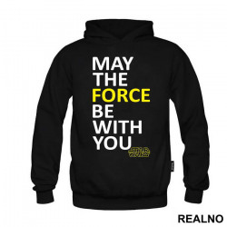 May The Force Be With You - White And Yellow - Star Wars -Duks May The Force Be With You - White And Yellow - Star Wars -Duks