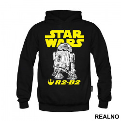 OUTLET - Crni duks sa kapuljačom ženski model veličine L - Star Wars OUTLET - Crni duks sa kapuljačom ženski model veličine L - Star Wars