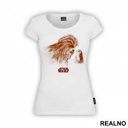 Chewbacca And The Porg - The Last Jedi - Star Wars - Majica