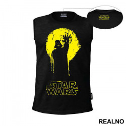 OUTLET - Crna bez rukava muška majica veličine S - Star Wars