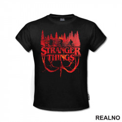 Red Woods - Stranger Things - Majica Red Woods - Stranger Things - Majica