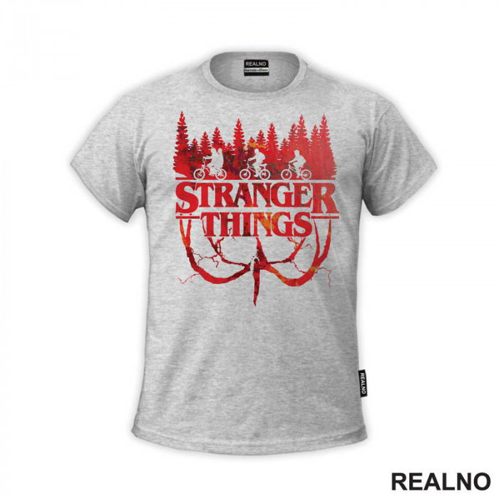 Red Woods - Stranger Things - Majica